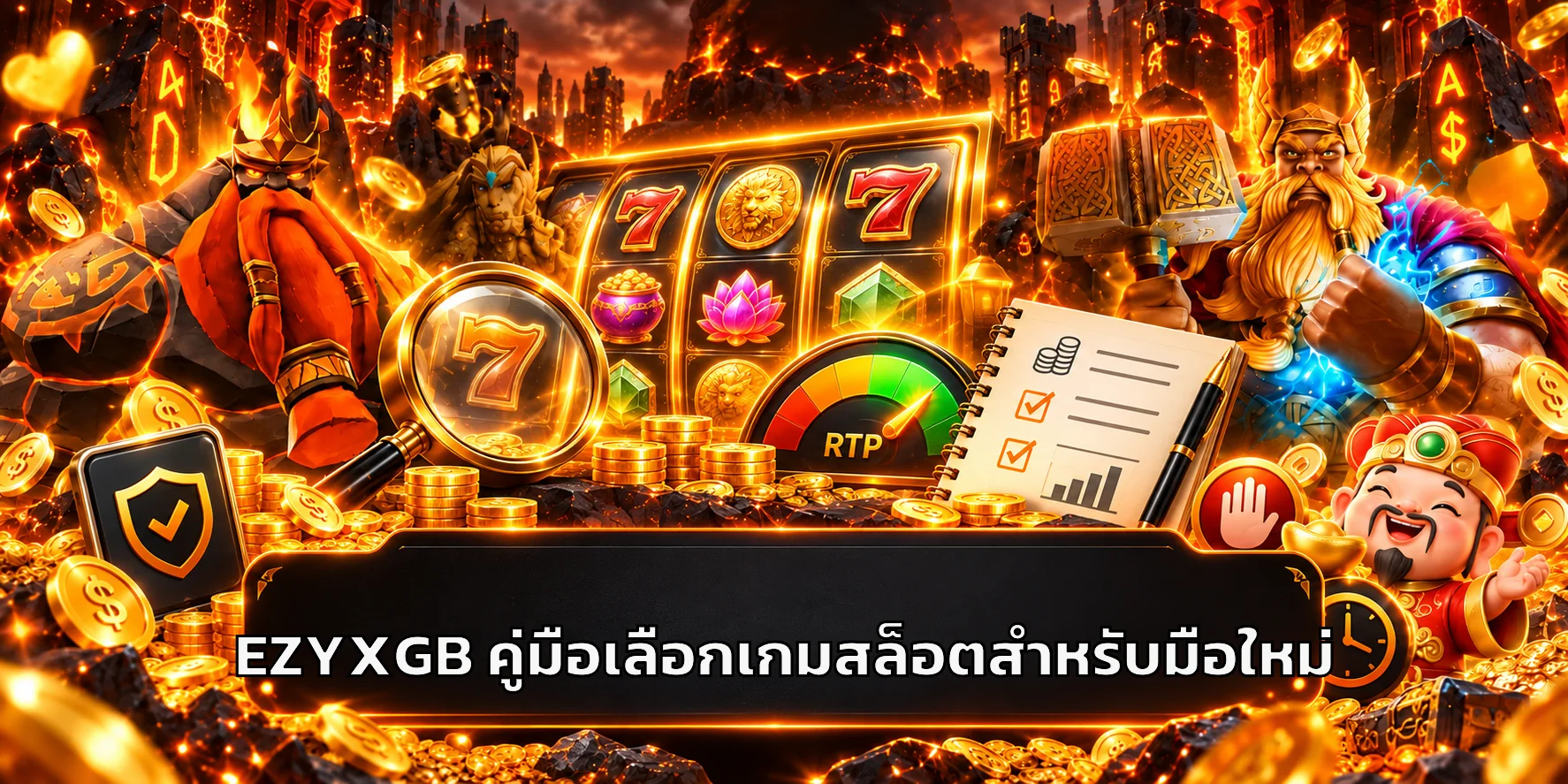 EZYXGB คู่มือเลือกเกมสล็อตสำหรับมือใหม่